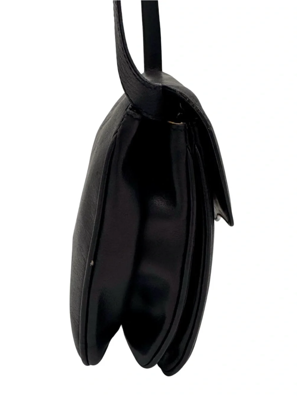 Celine Black Leather Crossbody Bag